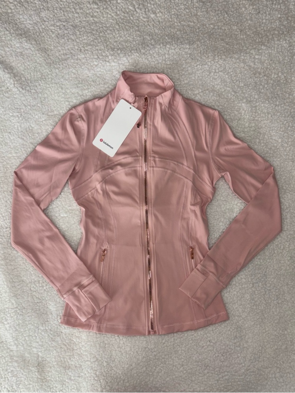 Lululemon Pink Define Jacket Size 4